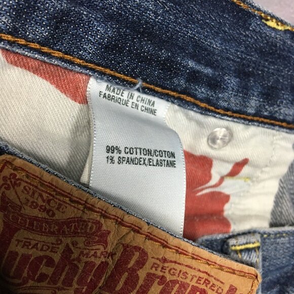 Lucky‎ Brand Mens Vintage Straight Blue Jeans size 36x32 Stretch Denim Pants - Picture 9 of 16